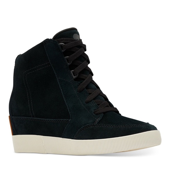 COPY - SOREL OUT N ABOUT II Lace up Sneaker SHOE BOOT BLACK 8 - Picture 2 of 7